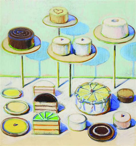 Wayne Thiebaud Famed For The Art Of Sweets Has Portrayed Far More Wsj