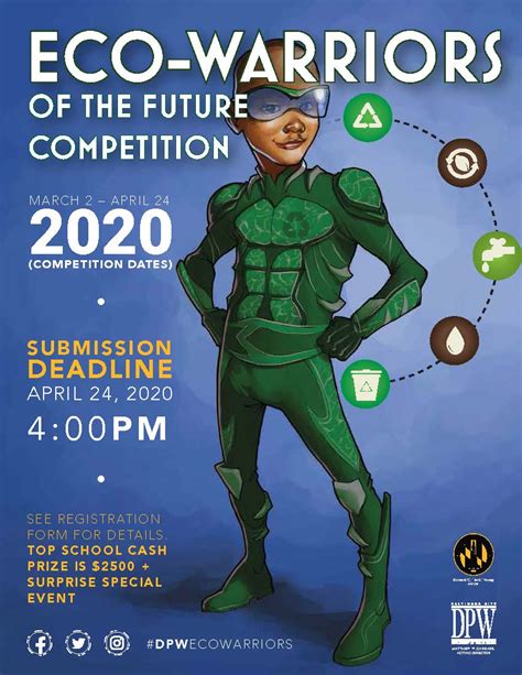Eco Warriors Of The Future Competition Baltimore City Department Of