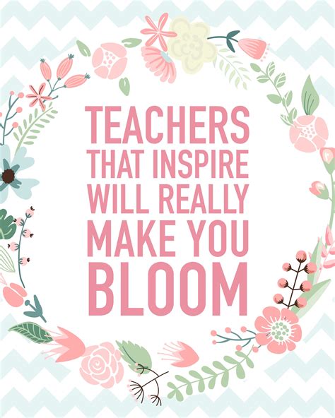 Teacher Appreciation Flower Quotes Quotesgram