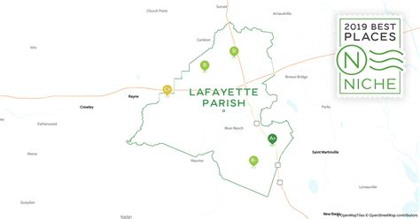 2019 Best Places To Live In Lafayette Parish La Niche