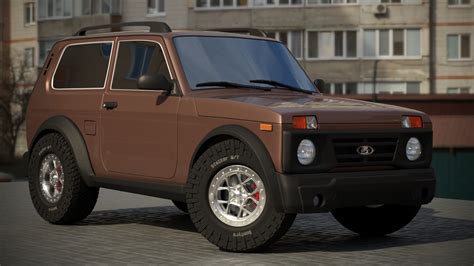 Artstation Lada Niva 4x4