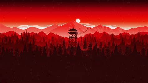 Red Firewatch 1920x1080 Rwallpaper