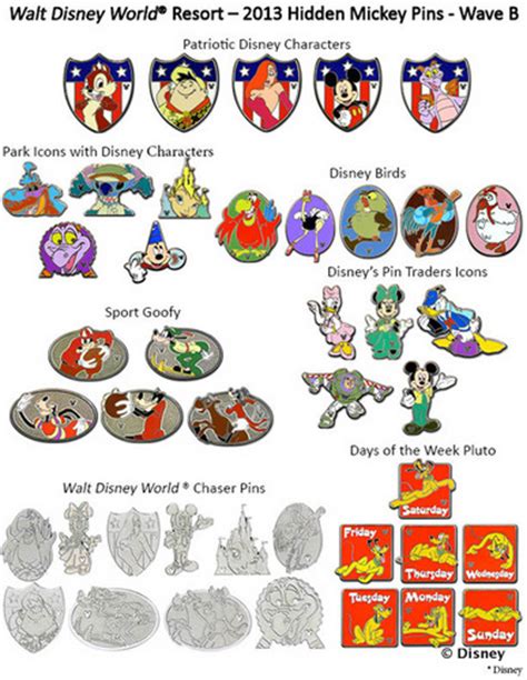 New Hidden Mickey Pins Arriving At Disney Parks This Month