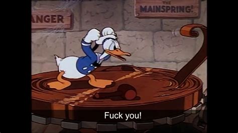 Donald Duck Cussing Compilation Youtube