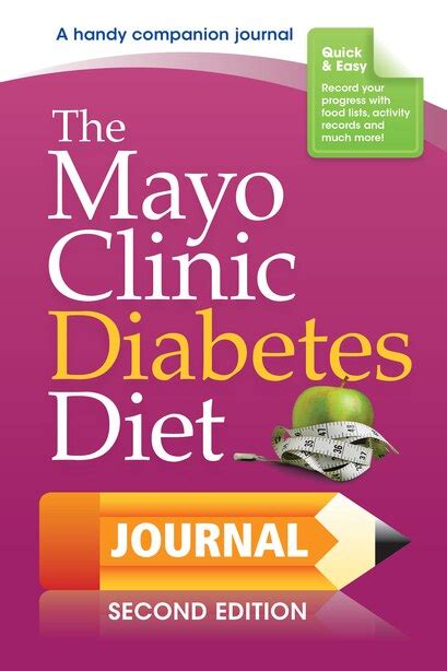 The Mayo Clinic Diabetes Diet Journal 2nd Edition Book By Donald D