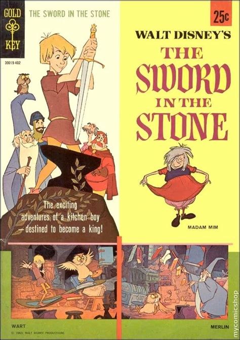 Sword In The Stone 1964 Movie Comics Comic Books Sword In The Stone
