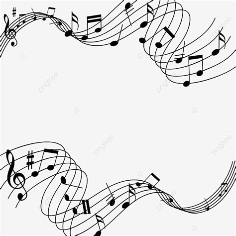 The Tops Of Creative Music Note Border Ideas Find Art Out For Your