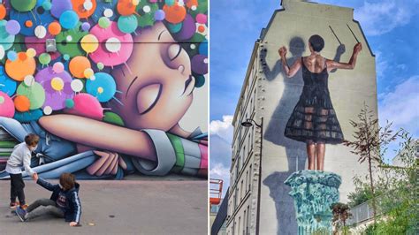 2 Murs Parisiens Dans Le Top 100 Des Plus Belles Oeuvres De Street Art