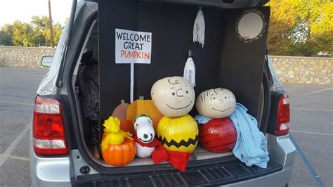 Trunk Or Treat Its The Great Pumpkin Charlie Brown Great Pumpkin