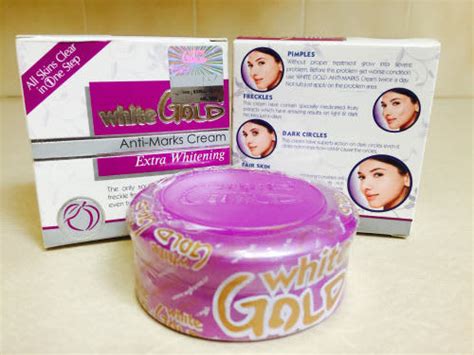 Face White Gold Cream Anti Marks Extra Whitening Guaranteed Genuine