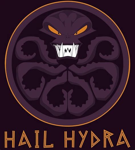 Hail Hydra Poster By Jalbertamv Redbubble