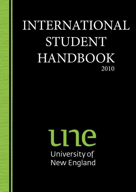 International Student Handbook University Of New England