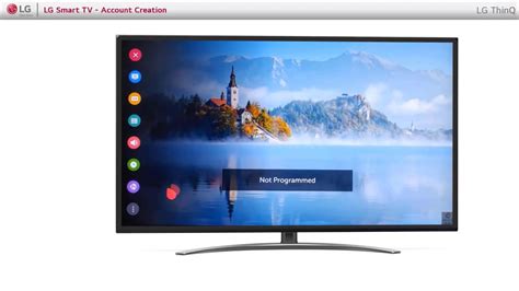 LG Smart TV - Account Creation - YouTube