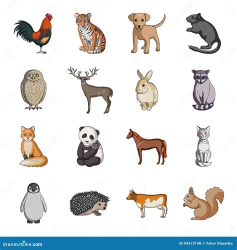 Animal Species Stock Illustrations 68307 Animal Species Stock