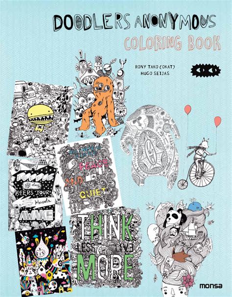 Doodlers Anonymous Coloring Book