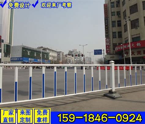 中山马路中间隔离护栏 隔离带分隔栏杆 惠州市政护栏厂