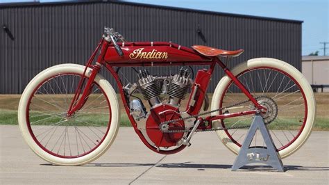 1911 Indian Twin Board Track Racer Vin 21c701 Classiccom