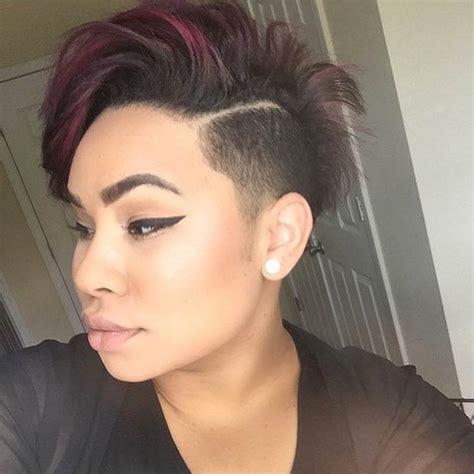 Speaking of the shaved side, women's haircuts in this trend look gorgeous with any colors and hairstyles for black women, thus, are mainly selected in this very category: Exceptional Shaved Hairstyles for Women | Hairstyles 2017 ...