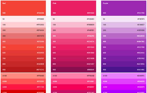 List of best html color codes for your project, including hex, rgb, and hsl values. Get Material Design Color Hex Values Child Task - RoryCodes