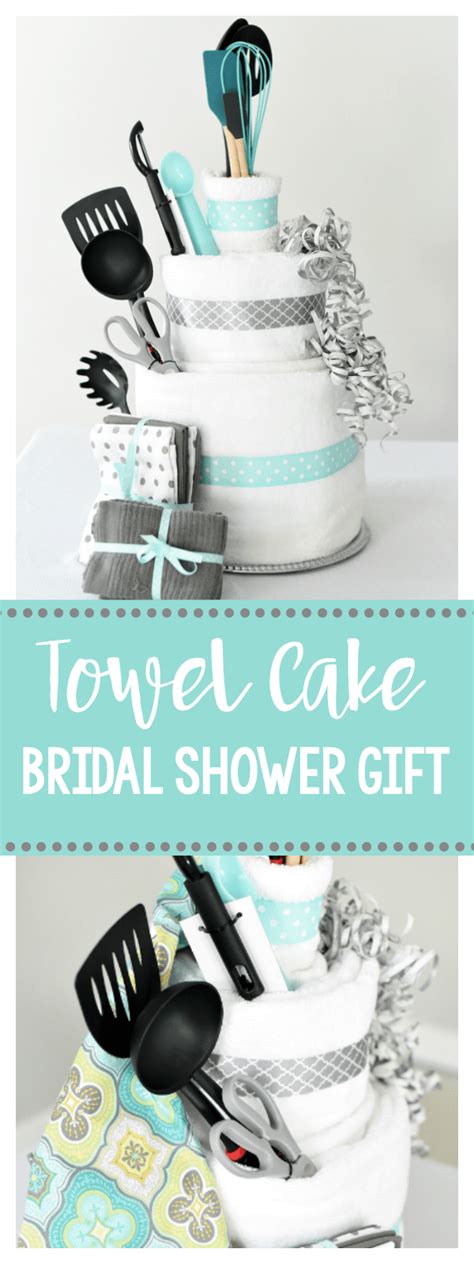 Shower the couple in luxury with a set of crystal flutes that are sure to be a meaningful keepsake (and could just work for the wedding day toast). Towel Cake: A Fun DIY Bridal Shower Gift - Fun-Squared