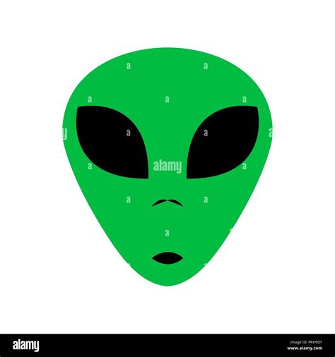 Funny Alien Head Creature From Another World Stock Vector Image And Art