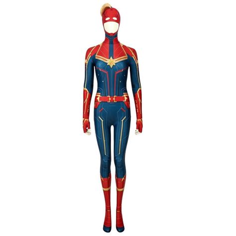 Captain Marvel Halloween Costume 3d Printed Captain Marvel Suit Hmcosplay