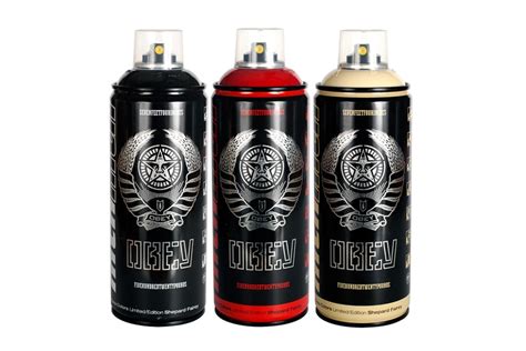 Obey X Montana Limited Edition Spray Cans Hypebeast