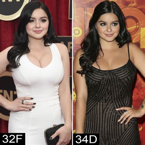 Ariel Winter Before And After Getting Breast Reduction Surgery Imgur