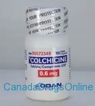 Each capsule contains 0.6 mg colchicine and the following inactive ingredients: Colchicine Generic 0.6mg - Canada Drugs