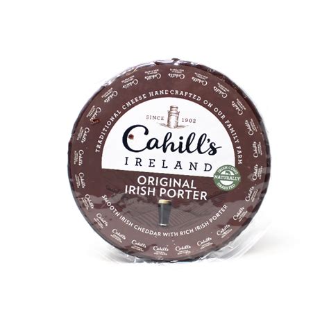 Irish Porter Cheddar Cheese Cheese And Charcuterie Online Cured And