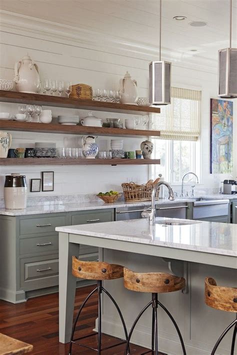 37 Inspiring Diy Small Kitchen Open Shelves Decor Ideas Upper
