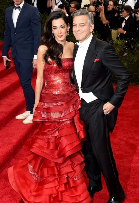Amal And George Clooney Make The Perfect Pair At The Met Gala Met