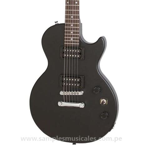 Guitarra Electrica Les Paul Special Epiphone Negro Mate Ensvebvch