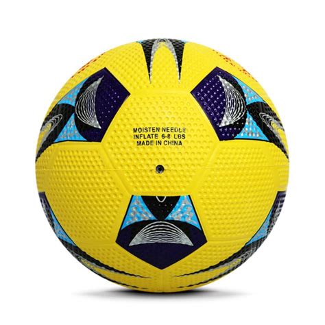 High Density Dimpled Rubber Soccer Football Victeam Sports