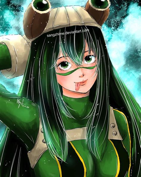 Tsuyu Is Done 😊 For High Res Please Visit My Da Page Myheroacademia