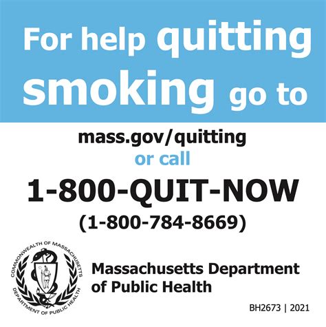 for help quitting smoking small self adhesive sign for boards of