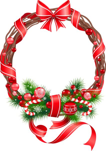 220 free images of christmas garland. Christmas PNG Wreath Ornament Clipart | Gallery ...
