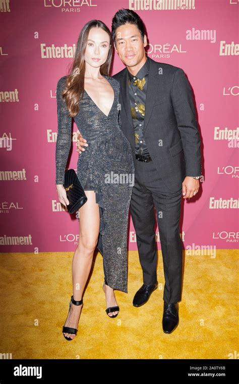 Los Angeles Ca Th Sep Marketa Lim David Lim At The Pre Emmy Party Hosted By
