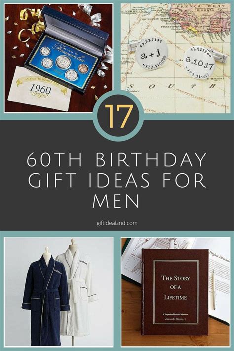Things related to his character or hobbies and interests are the best. 17 Good 60th Birthday Gift Ideas For Him | 60th birthday ...