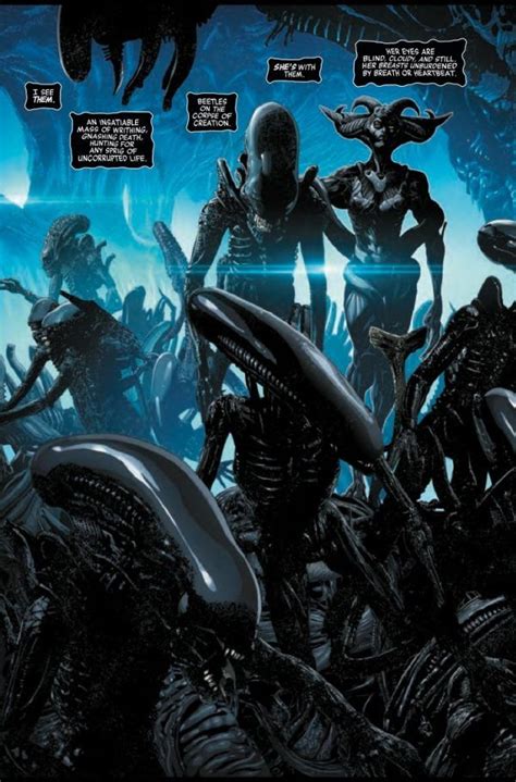 Marvels Alien Comic Reveals The Xenomorphs Have A King In Black