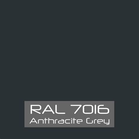 Ral 7016 Anthracite Gray Powder Coat Paint 1 Lb Heavy Duty Resealable