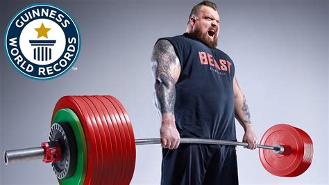 Guinness World Records 2020 Strongest Man Guiness Record