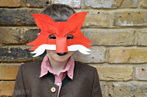 Make A Fantastic Mr Fox Mask Red Ted Arts Blog