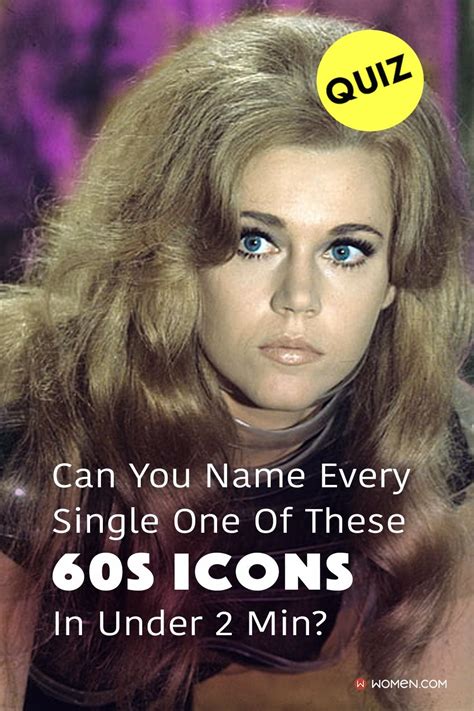Quiz Can You Name Every Single One Of These 60s Icons In Under 2 Min