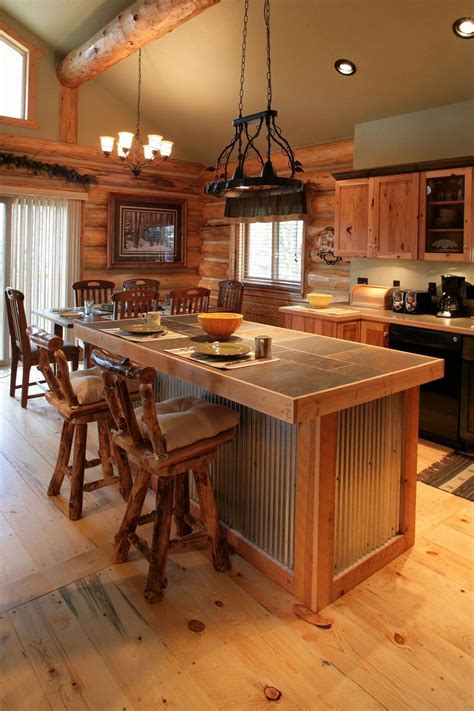 Warm Cozy Rustic Kitchen Designs For Your Cabin BESTHOMISH