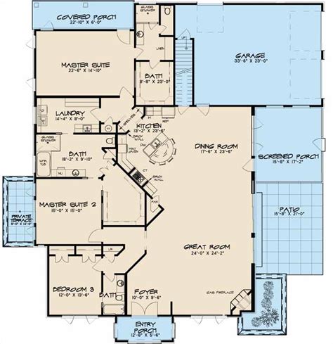 Https://tommynaija.com/home Design/floor Plans For 3 Bedroom 3 Bath Homes
