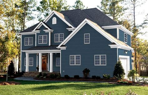 Vinyl Siding Products Avalable In Steel Blue House Exterior Blue