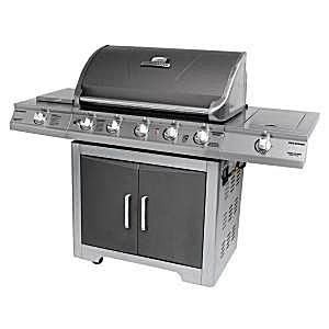 I just bought an expensive bbq grill with cast stainless grilling grids and a stainless steel bow burner. Brinkmann 5-Burner Model #810-8501-S Gas Grill Review