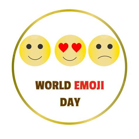 World Emoji Day Vector Png Emoji Day World Emoji Day Emoji Day