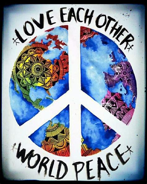 World Peace World Peace Peace Peace Drawing